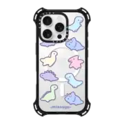 iPhone 16 Pro Bounce Case MagSafe Compatible Dinosaurs by Milkkoyo