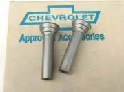 62-64 Impala Cutlass 442 LeMans NOS GM Silver Door Lock Pulls 63 SS Super Sport