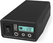 TalentCell 12V LiFePO4 Battery Pack LF4106, 2000 Cycles Rechargeable 12.8V 6Ah 76.8Wh Lithium Iron Phosphate Battery with DC 12/9/6 Volt and 5V USB Output for LED Strip, CCTV Camera, Mobile and More