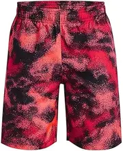 [Under Armour] UA Woven Shorts (All Over Print) Training Boys