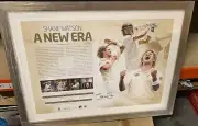 Shane Watson (Australia) signed limited edition Cricket Australia licensed print
