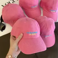 在飛比找蝦皮商城優惠-木瓜製品MG STUDIO/粉色帽子 甜妹棒球帽 字母刺繡鴨