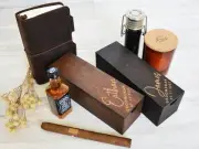 Groomsmen Proposal Personalized Box, Custom Wood Gift Box for Wedding Favors