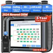 XTOOL D8W Full Diagnostic Tool Bi-Directional Scanner Topology Tool Immobilizer
