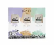 The Natural Goats Milk Company Goats Milk Hand Cream Trio Set - Lavender, Manuka Honey & Coconut