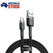 Baseus USB A to USB C Type C 3A Fast Charging Data Charger Cable