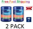 Noxzema Ultimate Clear Face Pads Anti-Blemish Made Over 60% Alcohol 90 Ct 2 pk,.
