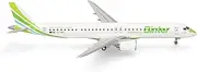Herpa Binter Canarias Embraer E195-E2 Miniature 1:200 Scale Collectable Model Without Base Plastic