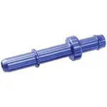 Aeroflow 3/8" Male Tube to 10mm / 3/8" Barb Blue Adapter - AF810-06