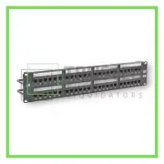Hubbell HP648 Cat6 48-Port Universal Wiring Network Patch Panel – New