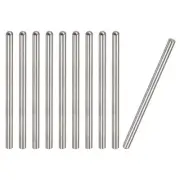 4x60mm Dowel Pins, 10pcs Round Head Flat Chamfered End Dowel Pin
