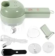 Ciieeo 1 Set Electric Vegetable Slicer and Dicer Portable Cutter for Garlic Ginger and Vegetables Professional Kitchen Gadget for Home Restaurant and Supermarket Use