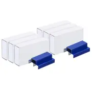 Staples for Stapler, 6 Pack #10 Mini 3/16 Inch Length Staples Blue