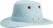 NEW Tilley Lightweight Hat UPF 50+ sun protection OEKO-TE Ice Blue 7 3/8