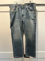 Ariat Men's Jeans M5 Straight Marston Straight Stretch Walden Blue 38/32