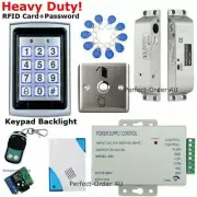 RFID Card + Password Access Control System + Electric Bolt Lock+ Remote+Doorbell