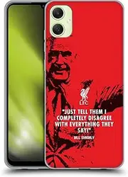 Head Case Designs Officially Licensed Liverpool Football Club Disagree Red Bill Shankly Quotes Soft Gel Case Compatible with Samsung Galaxy A05