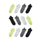 12X Rexy Seamless Sport Sneakers Socks Large Non-Slip Heel Tab MULTI COLOUR