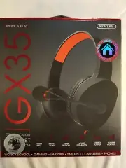 Sentry GX35 Headset with Microphone for Gaming, Work, Home or School