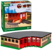 BRIO World - 33736 Grand Roundhouse - Ultimate Train Set Accessory - 5 Trains