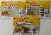Soft PLASTICS BERKLEY POWERBAIT BULK | 3 Packets MIXTURE | BULK BUY!