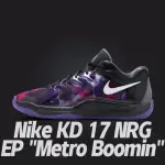 【NIKE 耐吉】籃球鞋 NIKE KD 17 NRG EP METRO BOOMIN 聯名款 黑紫 男鞋 HF4083-900