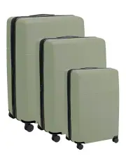 [Kadi] Hardside Suitcase 3-in-1 Bundle in Olive