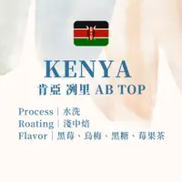 在飛比找蝦皮購物優惠-依賴咖啡豆0.5lb｜肯亞 冽里 AB TOP．水洗．淺中焙