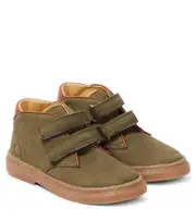 [Pom d'Api] Pom d'Api Suede ankle boots UK 9 green