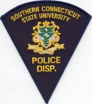 SOUTHERN CONNECTICUT STATE UNIVERSITY 9-1-1 DISPATCHER POLICE PATCH