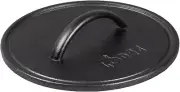 8 Inch Seasoned Cast Iron Grill Press Black NEW