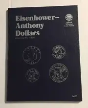 EISENHOWER/ANTHONY (1971-1999) #9023 COIN FOLDER BY WHITMAN-NEW OLD STOCK