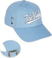 Desert Cactus University of North Carolina Baseball Hat UNC Chapel Hill Tar Heels Brimmed Embroidered Hats Cap Adjustable Cloth Strap Adult (Style G1) Blue, Blue, One Size