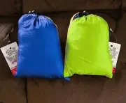 Deluxe Double Portable Fabric Hammock with Ropes BLUE AU Stock Good Quality ✨
