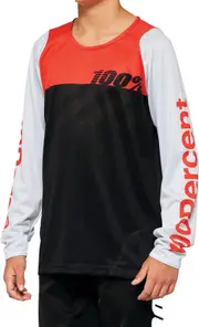 100% R-Core LS Youth MTB Jersey