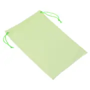 Ski Goggle Bag, Microfiber Snow Goggles Case Drawstring Pouch Green