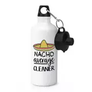 Nacho Average Cleaner Sports Water Bottle Worlds Best Favourite Funny Awesome