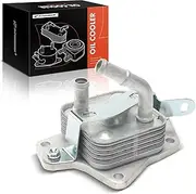 A-Premium Engine Oil Cooler Compatible with Lexus NX200t 2015-2017, NX300 2018-2021, 2.0L