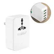 ORICO S4U 20W Universal Power Plug Travel Converting Adapter with 4 USB Charging Ports 7759 AU PLUG