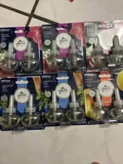 6 Glade Plugins Fresh Refills Air Freshener, Orchid & Neroli Mixed 2ct Ea