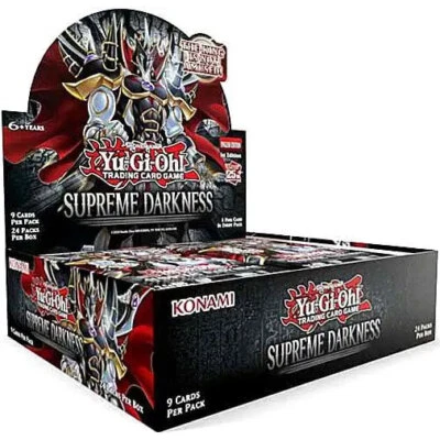 Yu-Gi-Oh Cards - Supreme Darkness - BOOSTER BOX [24 Packs] - New