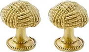 Brass Handles 2 Pack Brass Single Hole Drawer Wire Handle Wardrobe Shoe Cabinet Wine Cabinet Handle Single Hole