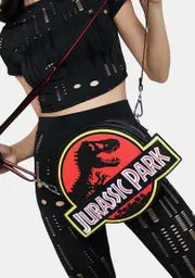 [Loungefly] Jurassic Park Logo Crossbody Bag