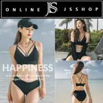 JS SHOP 台灣賣家🔥現貨【韓國新款★復古線條美背 BIKINI 】A2050 性感交叉美胸比基尼 泳衣 三角泳裝