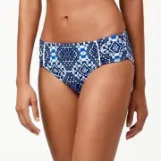 Tommy Bahama Cowrie High-Waist Shirred Side Tab Bikini Bottoms NWT Size XS
