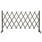 Wooden Outdoor Trellis Fence Free Standing Fencing Panel Extending Barrier 150cm