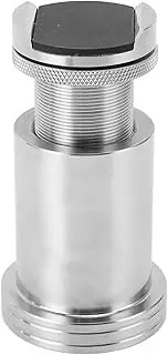 Power Speaker Cable Stabilizer, 3D Curved Opening Silver HiFi Speaker Wire Support Stand 70‑115mm Height Adjustable Durable for Amplifiers