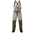 5-Layer Zippered Chest Waders Fly Fishing Stockingfoot Waders for Men Breathable