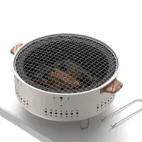 在飛比找蝦皮商城精選優惠-便攜式烤盤多功能圍爐戶外燒烤煮茶烤架碳烤爐