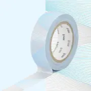 Masking Tape MT Oblique Silver - Line Silver